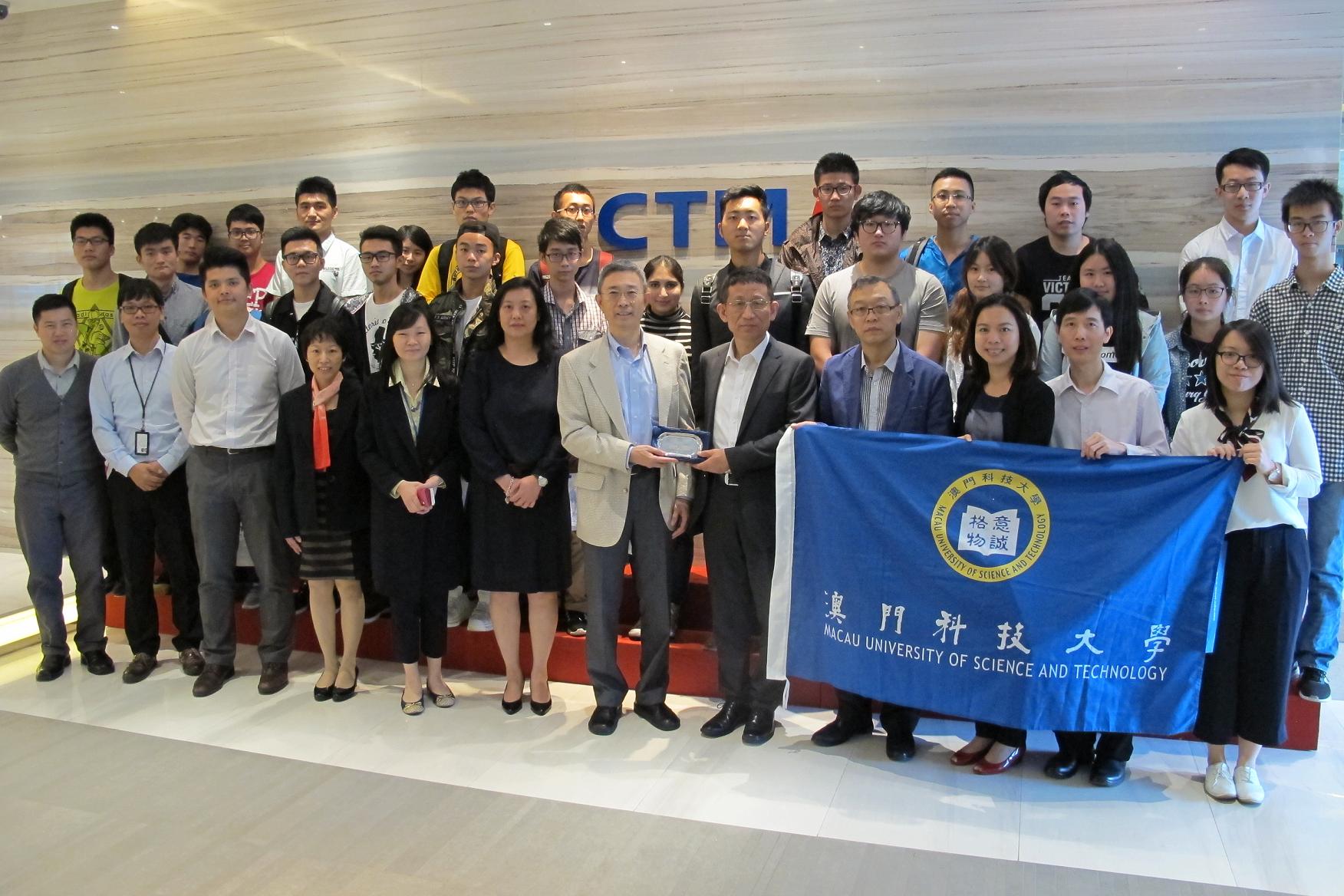 FI Visit to CTM - Group Photo
