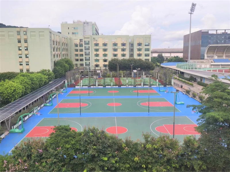 戶外籃球場 戶外籃球場