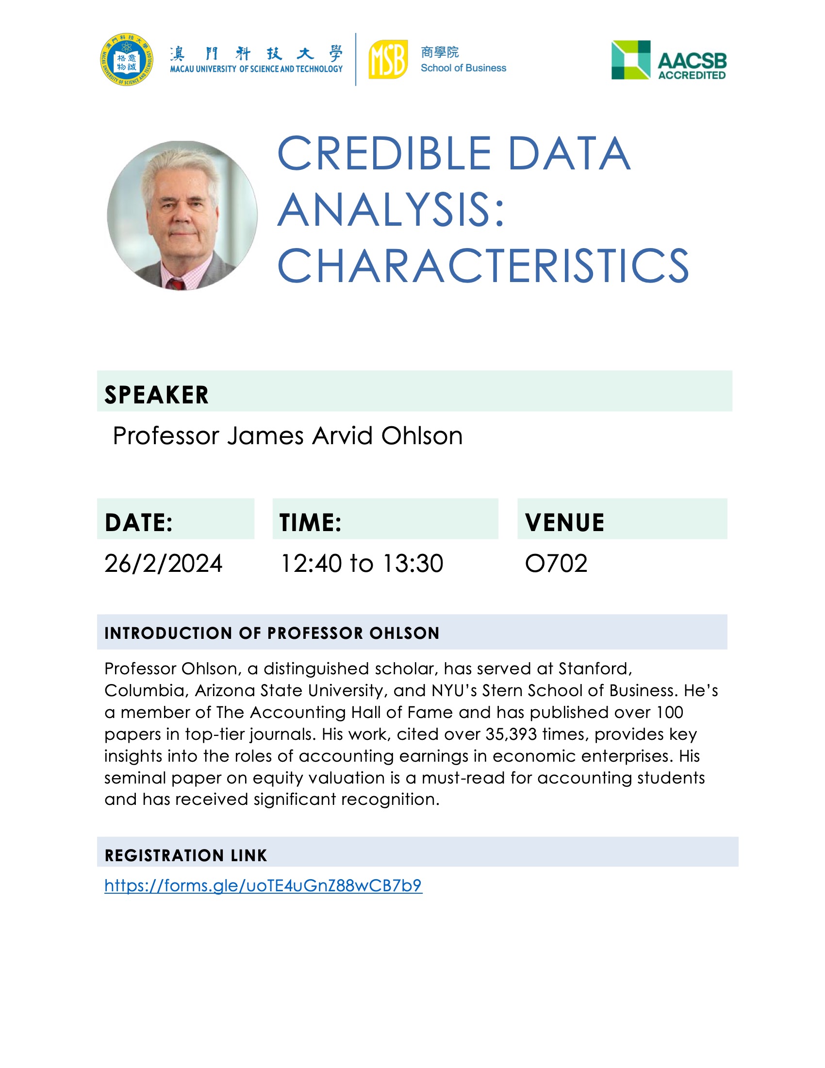 Credible Data Analysis Characteristics