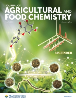 發表在Journal of Agricultural and Food Chemistry的封面文章圖一