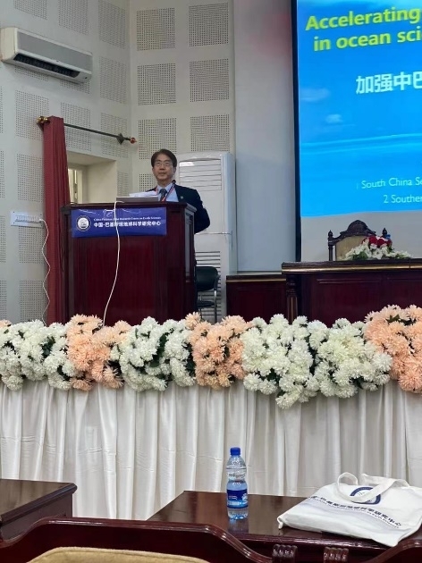 李校長在伊斯蘭堡國際氣候變化與災害風險論壇作主旨報告