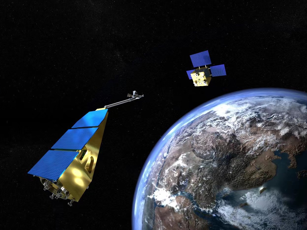 澳科一號AB雙星模擬圖