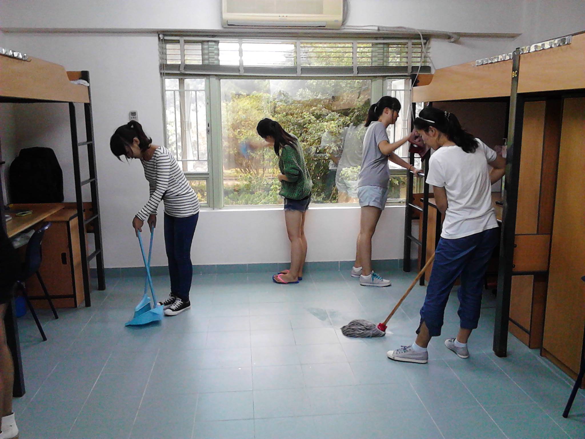 201213学年宿舍清洁比赛