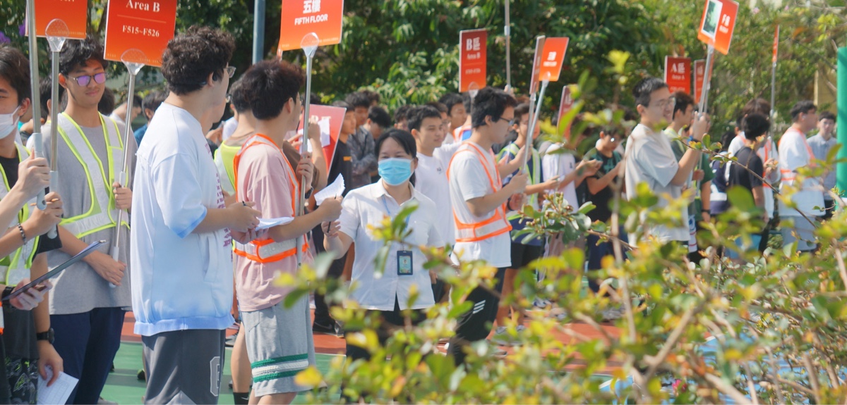 校园宿舍举办「火警演习」加强住宿生应变能力