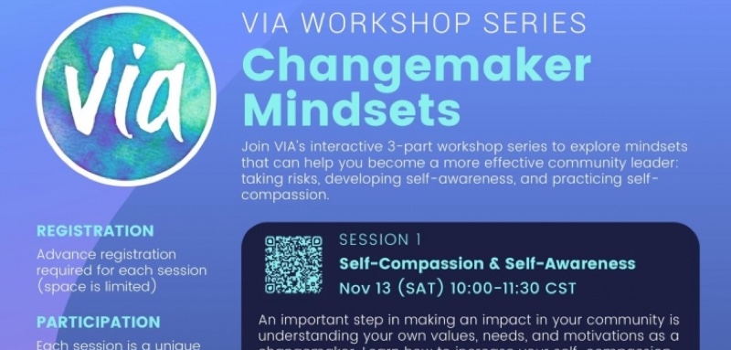 VIA Workshop Series: Changemaker Mindsets