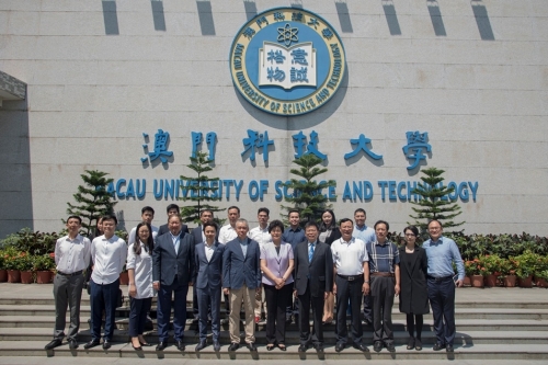 深圳市青年企业家到访澳科大冀合作推动产学研发展