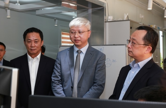 梅州市委陈敏书记一行来访澳科大