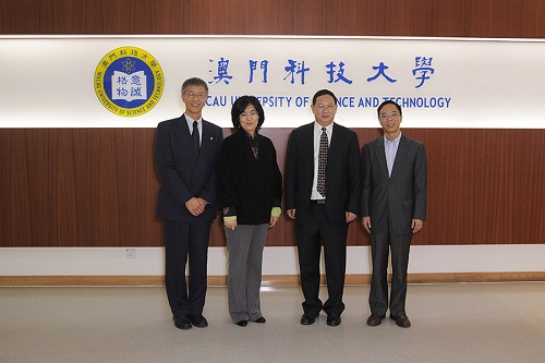 教育部國際合作與交流司楊曉春處長到訪大學 鼓勵科大邁向國際化