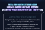 Tesla Summer Internship Recruitment Live Room