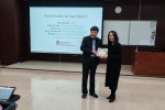 Prof. Shi Guanming from the Department of Agricultural and Applied Economics at the University of Wisconsin, Madison gave a lecture titled 