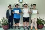 Undergraduate Students from M.U.S.T. Won the Honorable Mention at the 39th Mathematical Contest in Modeling